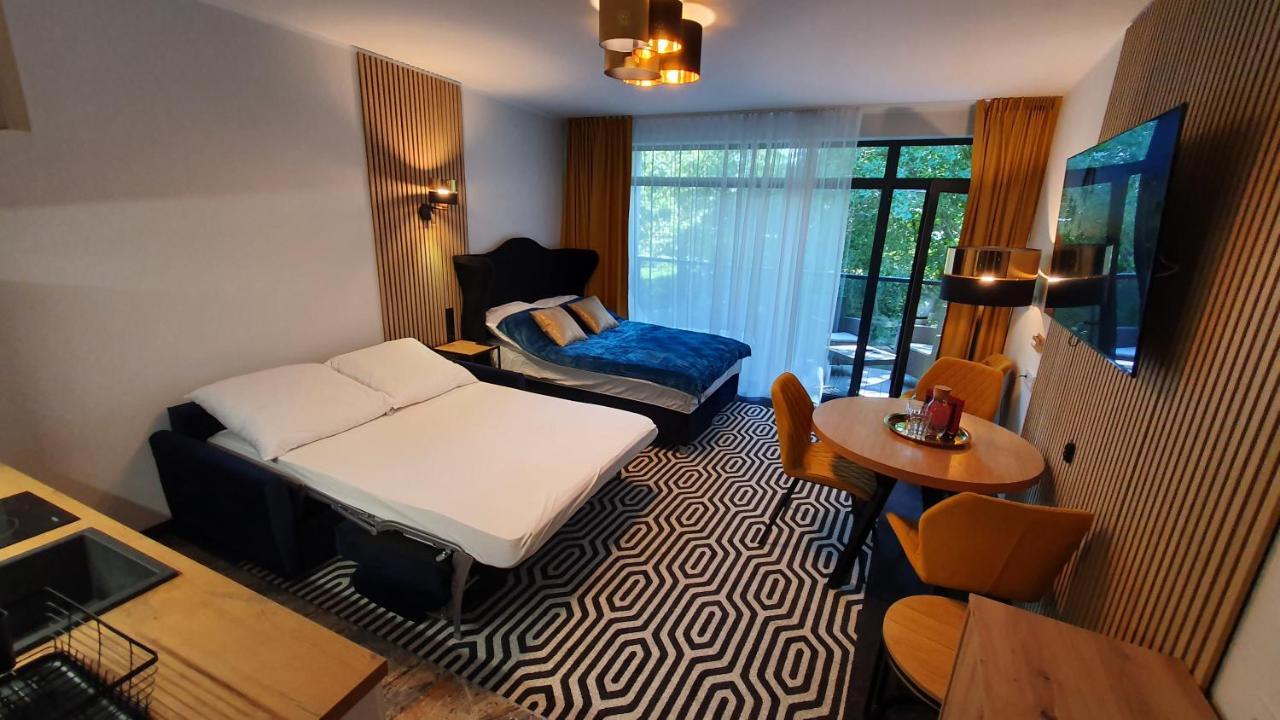 Gold Horizon Apartament Solny Resort Z Klimatyzacja I Garazem Kołobrzeg Exteriör bild
