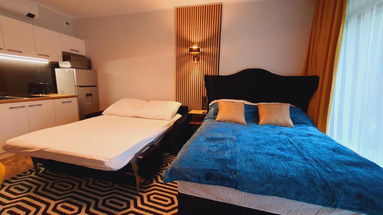 Gold Horizon Apartament Solny Resort Z Klimatyzacja I Garazem Kołobrzeg Exteriör bild
