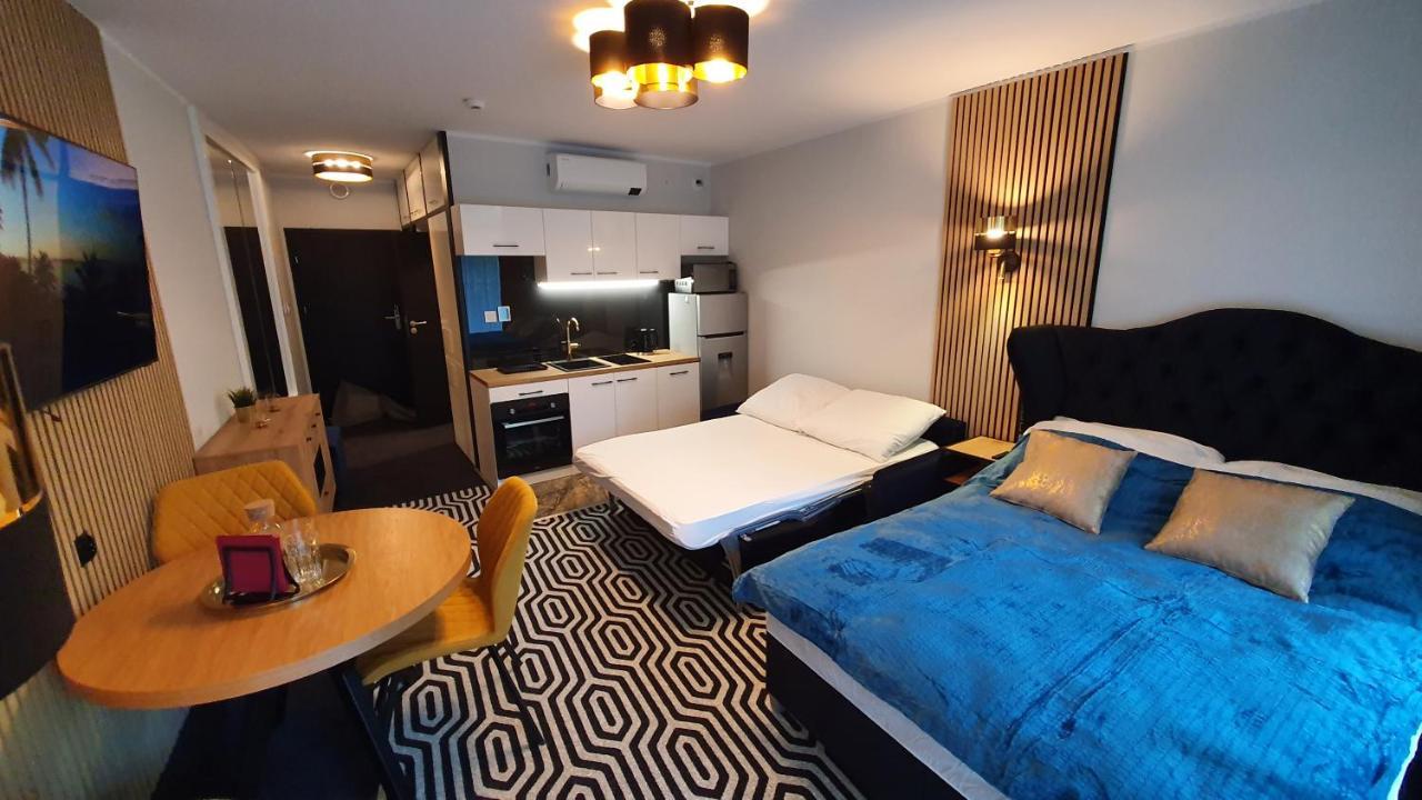 Gold Horizon Apartament Solny Resort Z Klimatyzacja I Garazem Kołobrzeg Exteriör bild