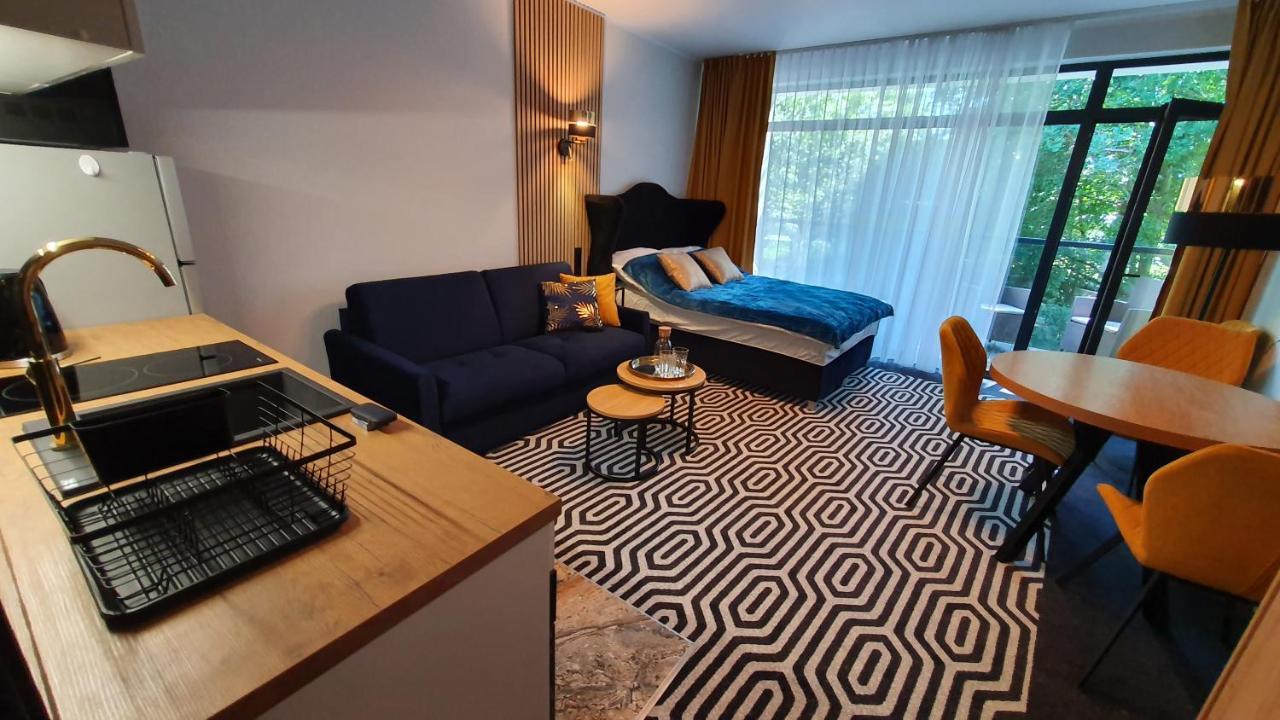 Gold Horizon Apartament Solny Resort Z Klimatyzacja I Garazem Kołobrzeg Exteriör bild